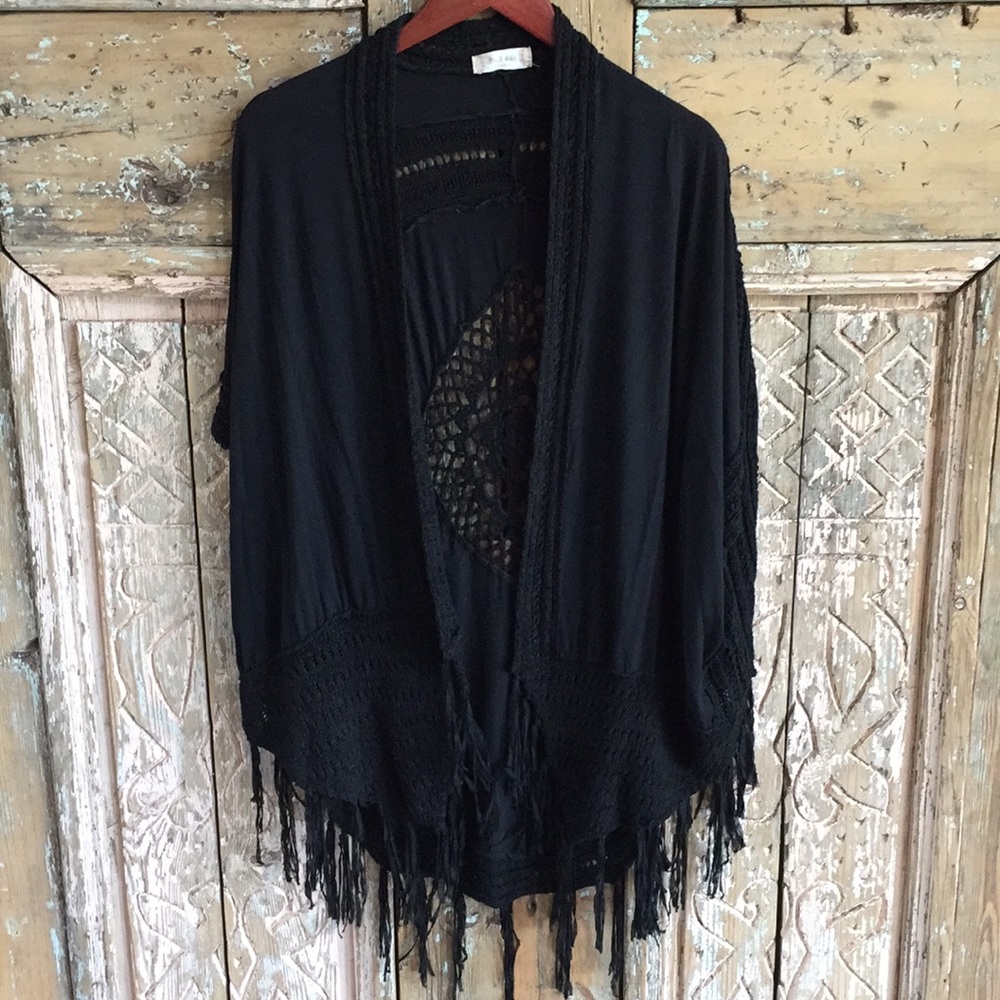 Altar’d State Kimono with Fringe